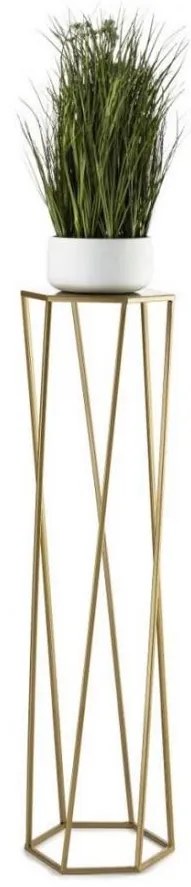 Portafiori 100x24 cm oro