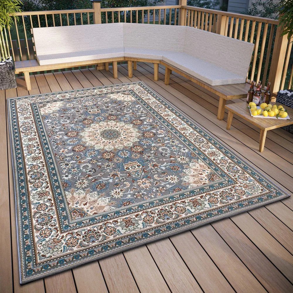 Tappeto grigio per esterni 200x285 cm Kadi - Hanse Home
