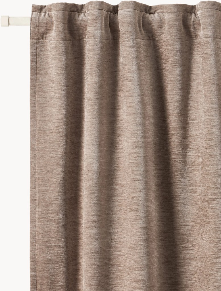 Set di 2 tende oscuranti totali con multibanda Sandra, larg. 130 cm