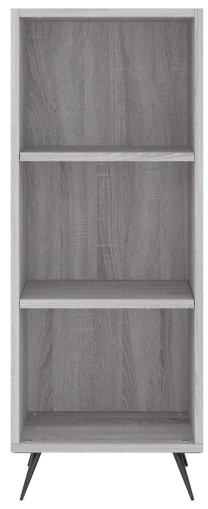 Credenza Grigio Sonoma 34,5x32,5x180 cm in Legno Multistrato