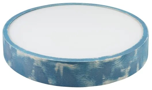 Brilagi - Plafoniera PINO 3xE27/15W/230V in pino/blu Ø 47,5 cm