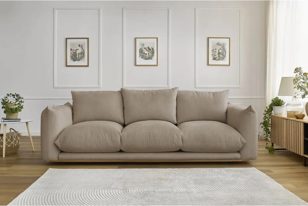 Divano beige 265 cm Ernest – Bobochic Paris