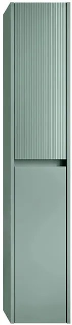 Colonna per mobile bagno Niwa 2 ante P 27 x L 30 x H 160 cm laccato opaco verde timo