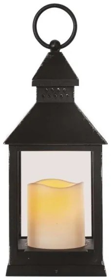 Decorazione natalizia LED 1xLED/3xAAA nero