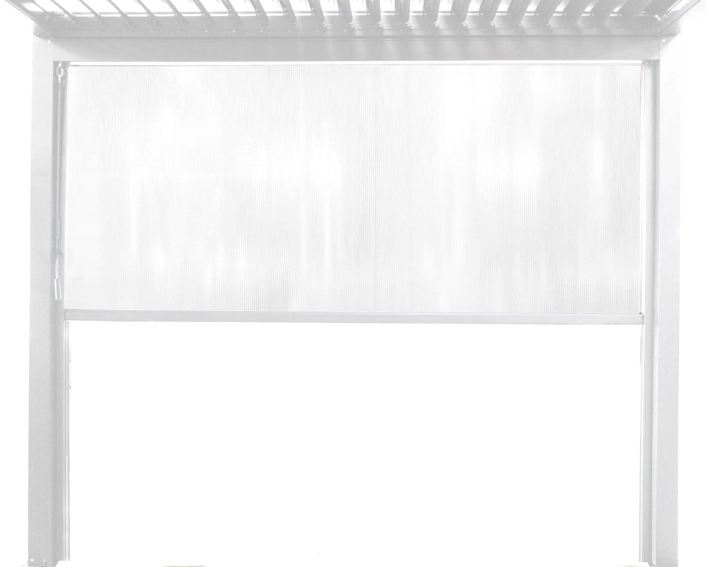 Laterale in PVC per lato da 4 m pergola bioclimatica
