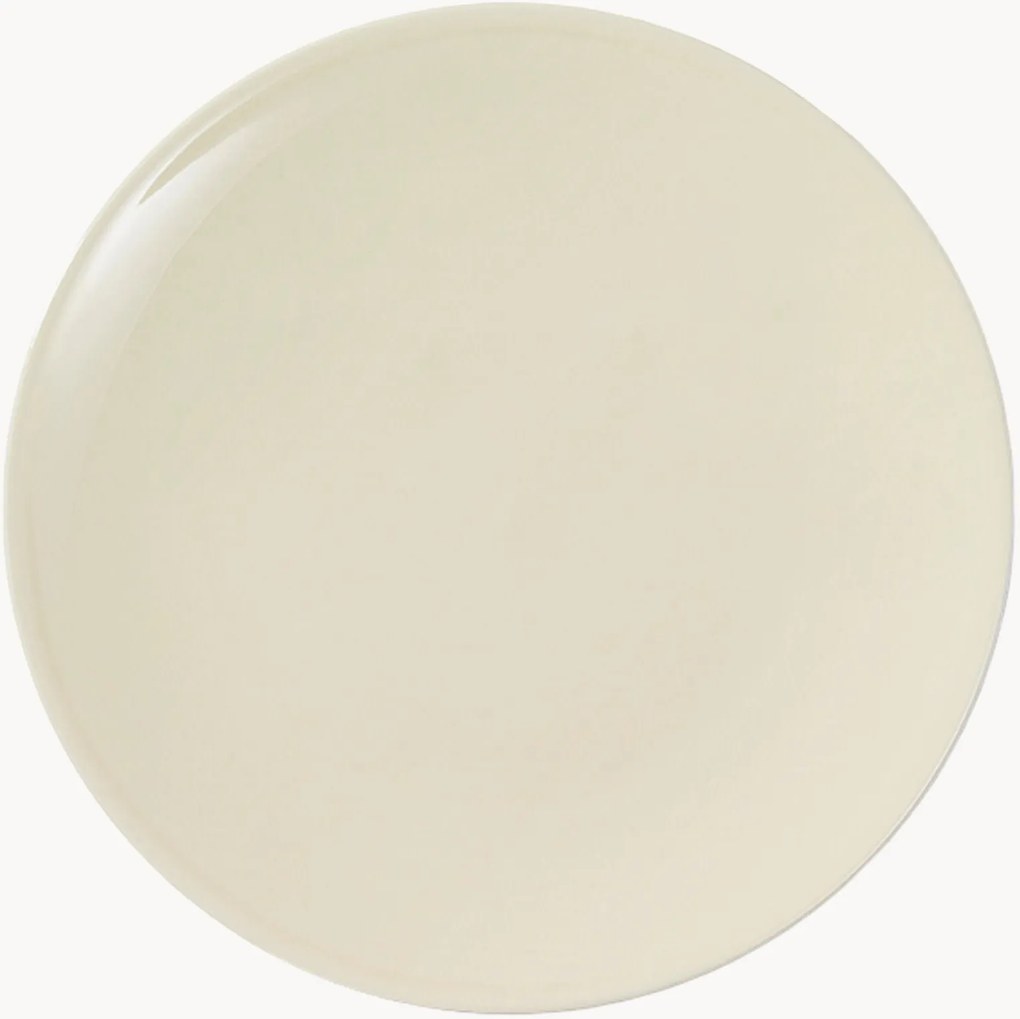 Set di 6 piatti piani in Fine Bone China Pastel