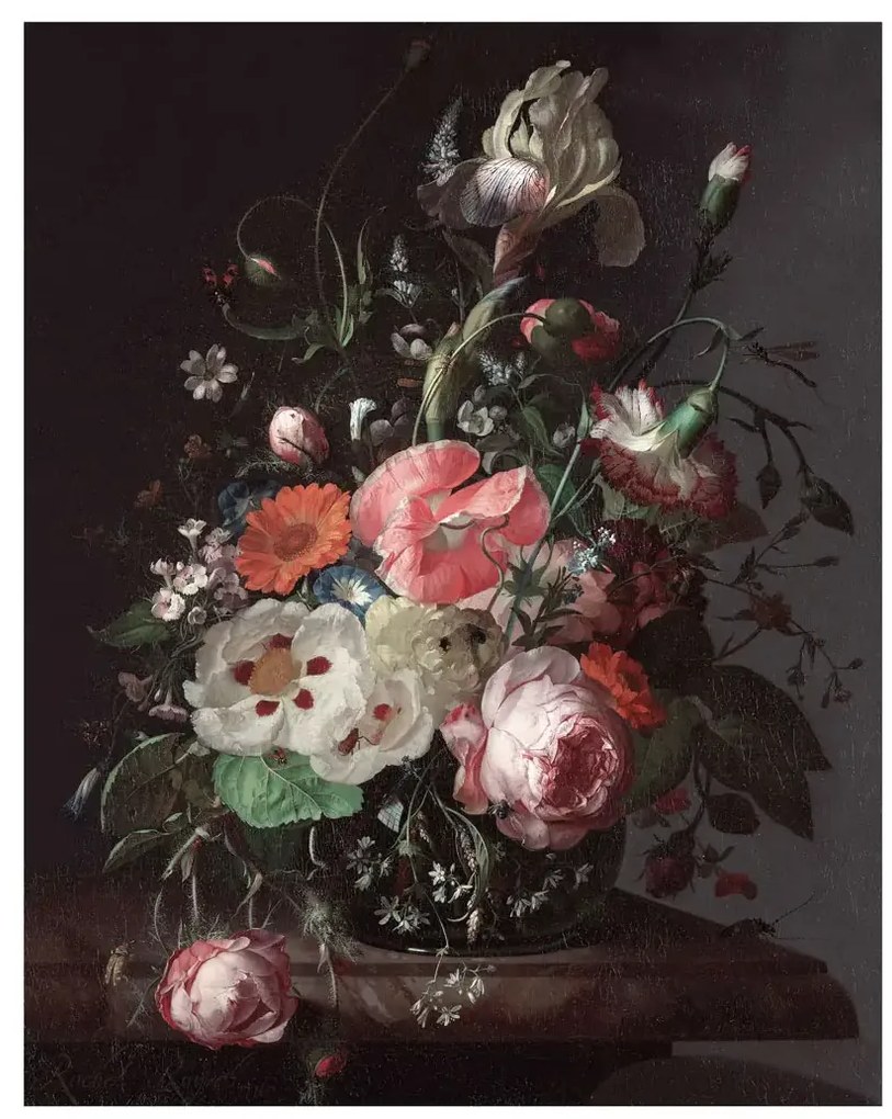 KEK Amsterdam Carta da parati panoramica Golden Age Flowers 7 - XS