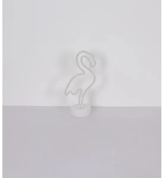 Globo 28064 - Decorazione da tavolo LED Neon FLAMINGO LED/2W/3xAA