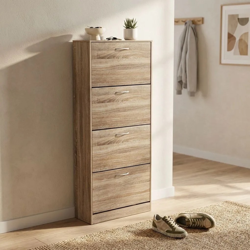 CALISS - scarpiera con 4 ante