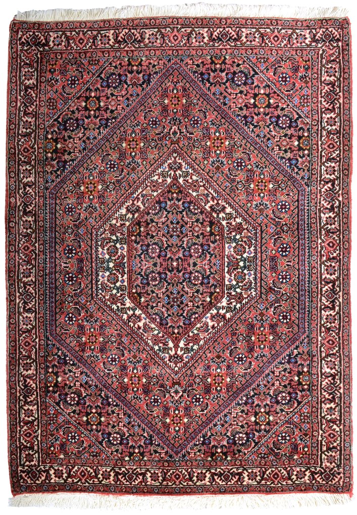 Bidjar Tappeto persiano 80x110 Rosso (Iran) Annodato A Mano