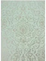 Tapete Belem von Osborne & Little - Aqua/ Ivory