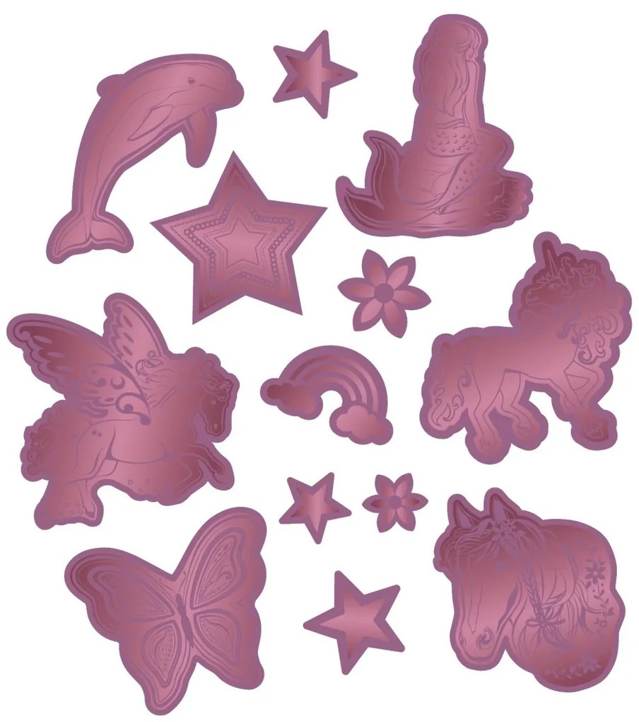 Adesivi catarifrangenti Step by Step, rosso