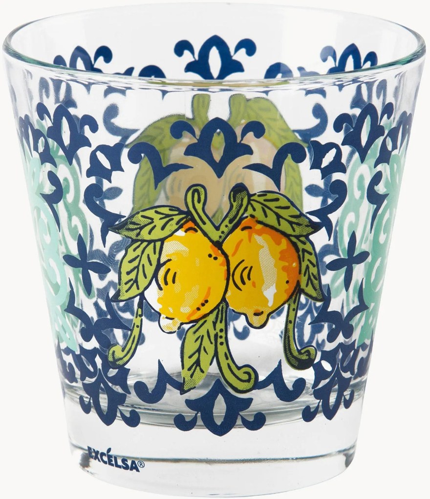 Set di 6 bicchieri Amalfi