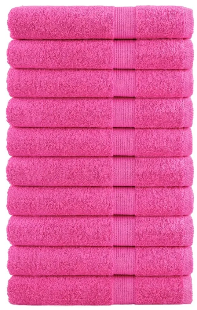 Asciugamani Per Sauna Solund 2 Pz Rosa 80x200 Cm 600 G/m² /