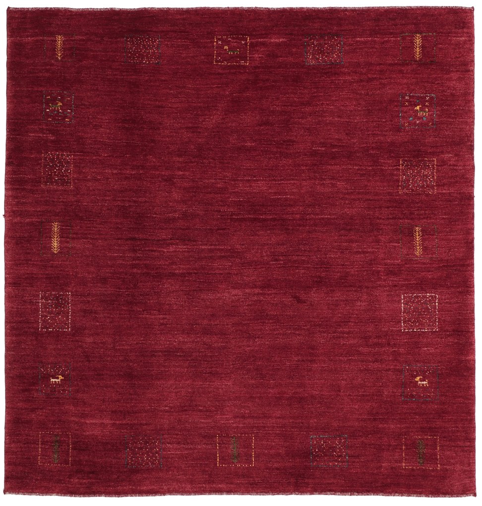 Gabbeh Tappeto persiano 210 x 200 (Iran) Annodato A Mano