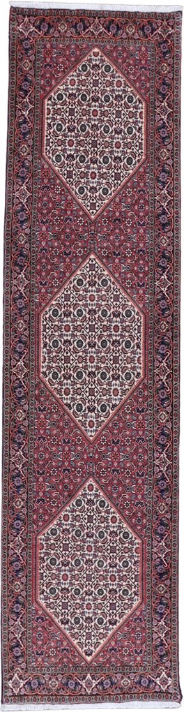 Bidjar Tappeto 80x300 (Iran) Annodato A Mano