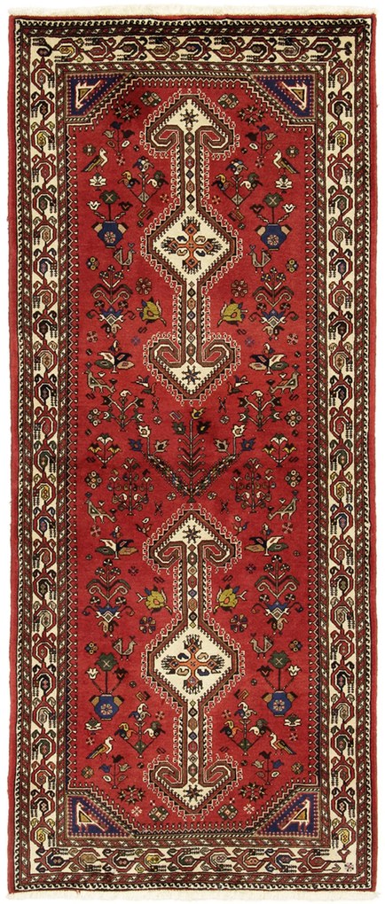 Nasrabad Tappeto persiano 80x200 (Iran) Annodato A Mano