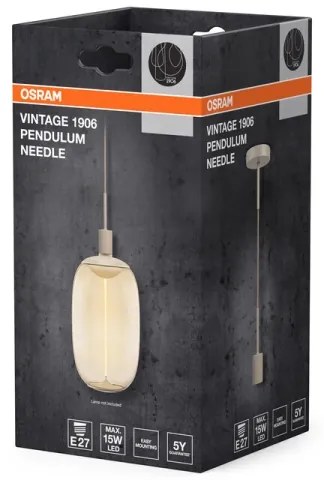Osram - Cavo di alimentazione PENDULUM NEEDLE 1xE27/15W/230V beige