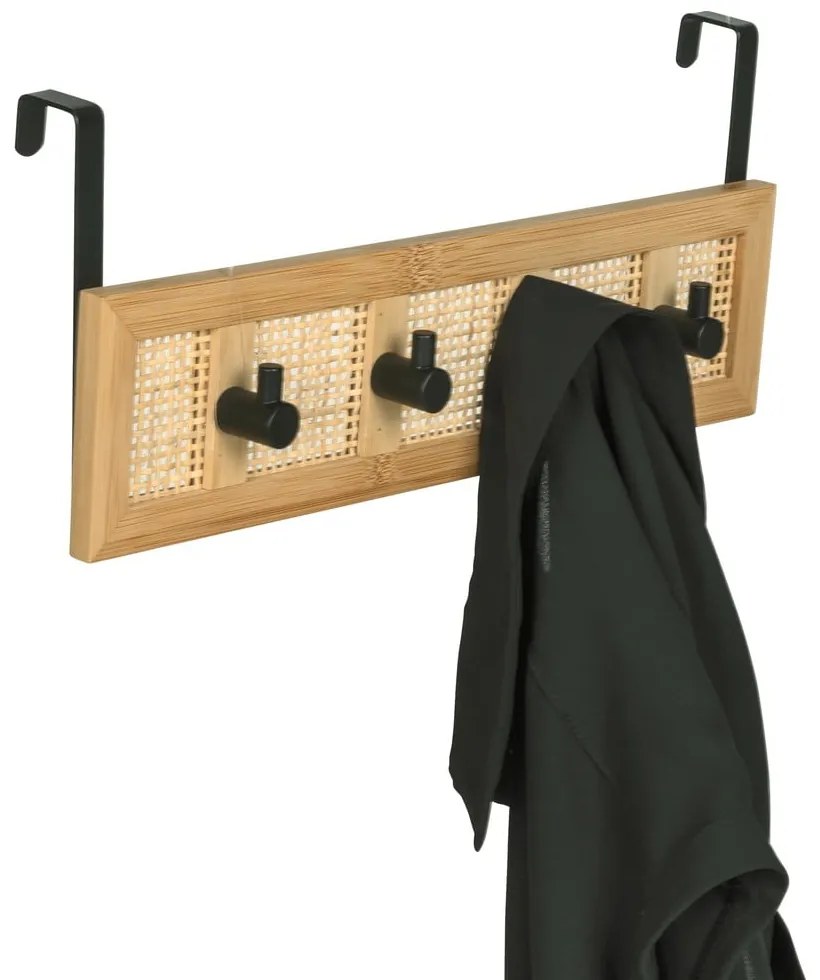 Appendiabiti in rattan colore naturale 33 cm Allegre - Wenko