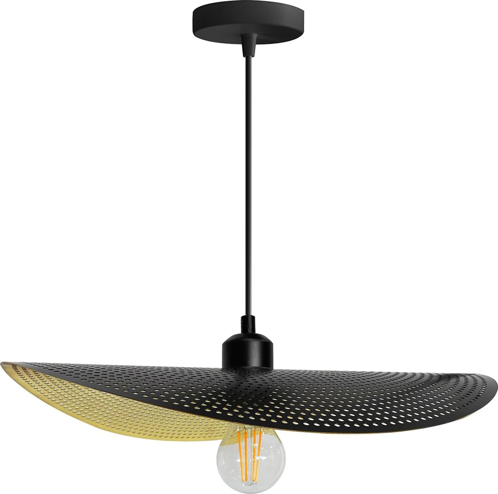 Lampada da soffitto APP1469-1CP BLACK/GOLD