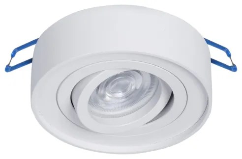 Faretto da incasso NUSA 1xGU5,3/MR16/50W/12V arrotondato bianco