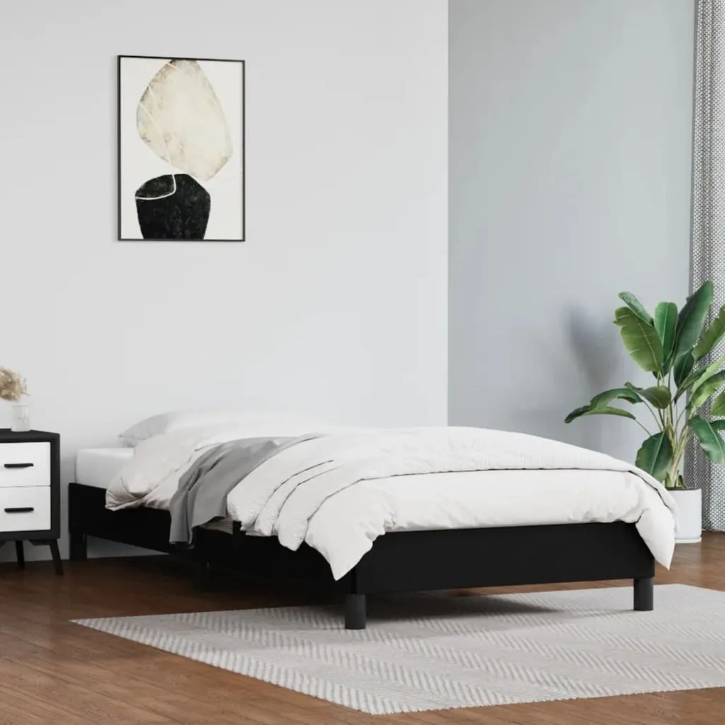 Giroletto Nero 100x200 Cm İn Similpelle /