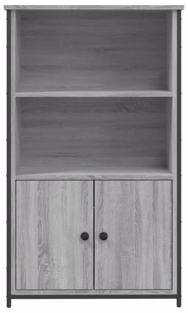 Credenza grigio sonoma 62x32x103,5 cm in legno multistrato