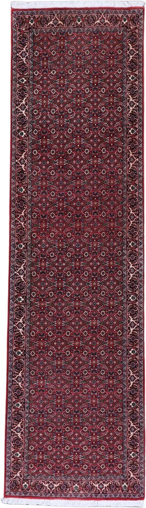 Bidjar Tappeto 300 x 80 (Iran) Annodato A Mano