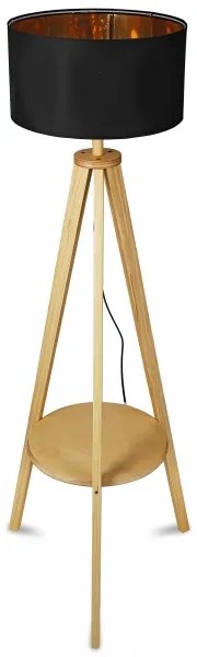 Lampada da terra 1xE27/40W/230V nera