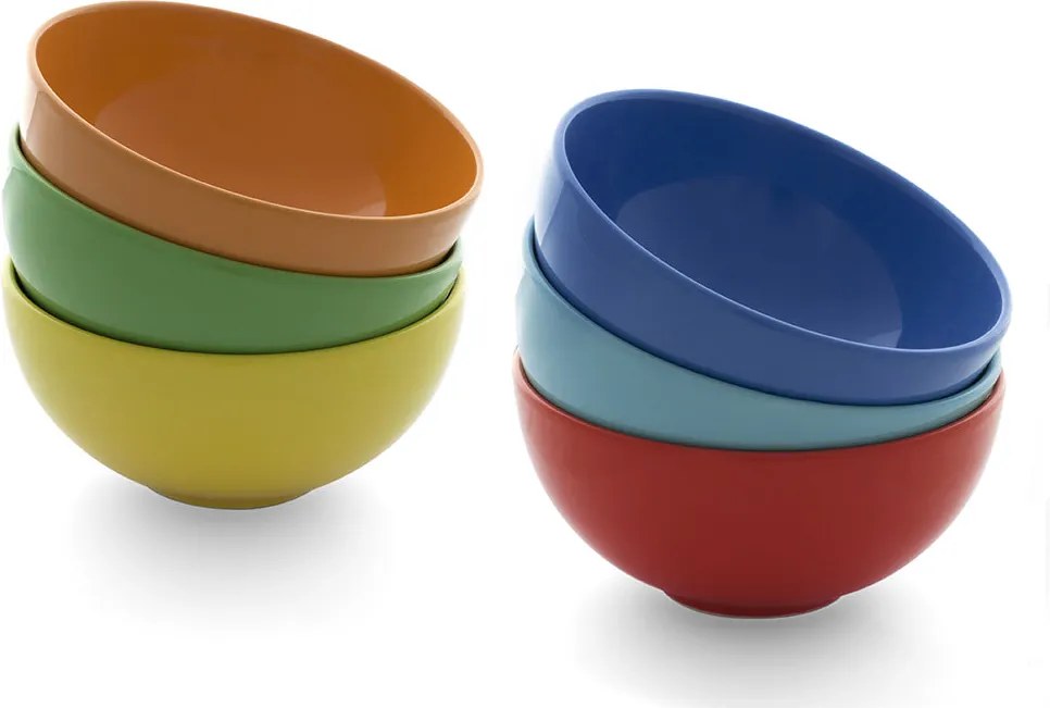 Set 6 Coppette in Gres Kaleidos Multicolor...