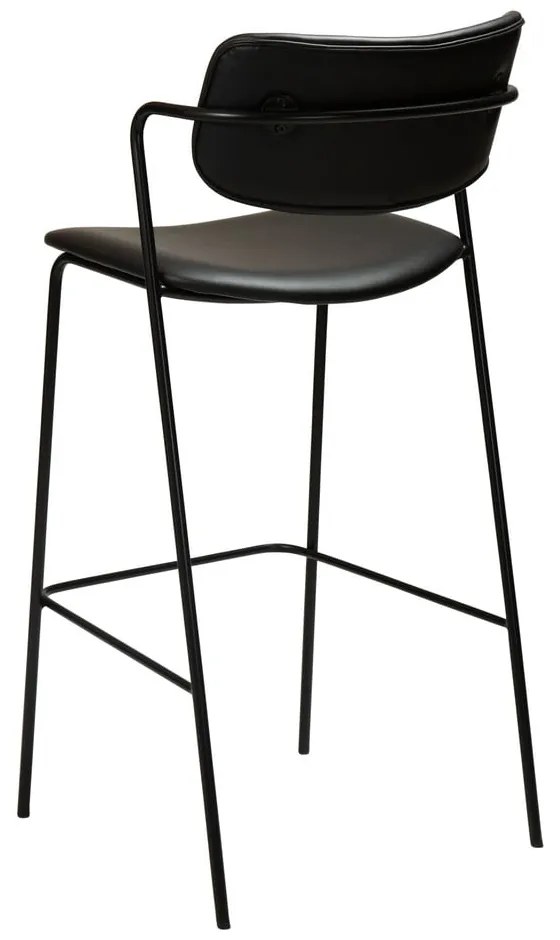 Sgabello da bar in similpelle nera, altezza 107 cm Zed - DAN-FORM Denmark