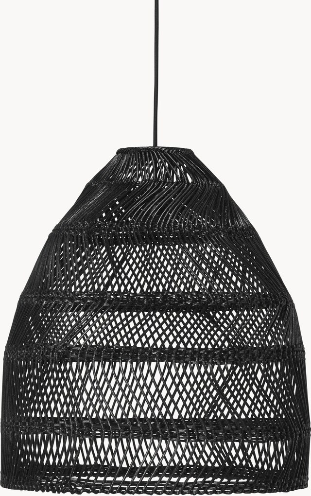 Lampada a sospensione da esterno in rattan Maja, varie misure