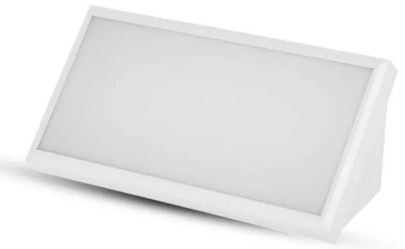 Lampada da parete LED esterna 20W 230V 4000K IP65 bianco