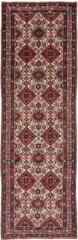 Farahan Tappeto persiano 330 x 110 Beige (Iran) Annodato A Mano