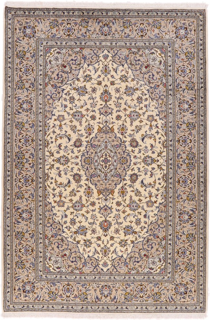 Kashan Tappeto 310 x 210 (Iran) Annodato A Mano