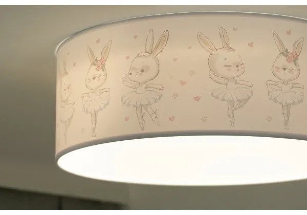 Duolla - Lampada LED da soffitto per bambini CORTINA LED/26W/230V Ø40cm 4000K