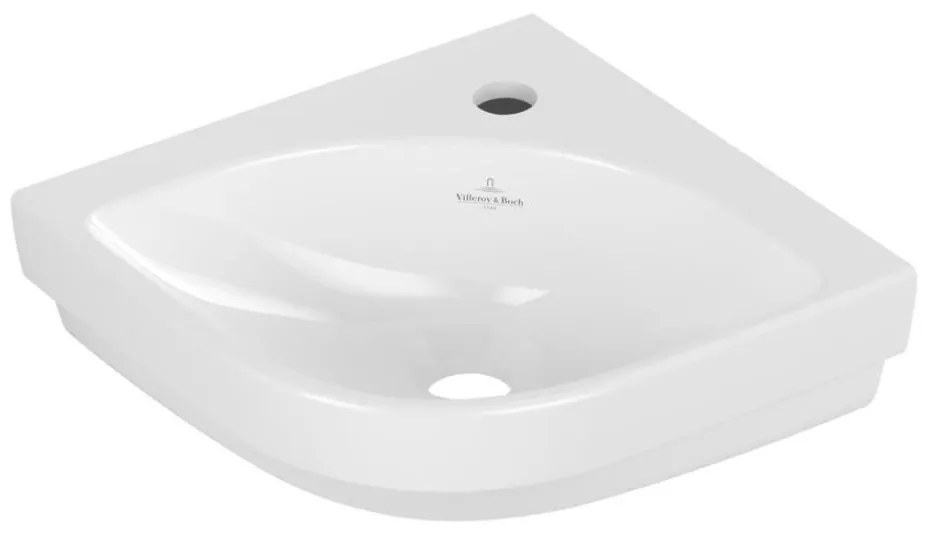 Villeroy & Boch 43714601 - Lavabo angolare sospeso SUBWAY 32x32 cm ceramica/bianco