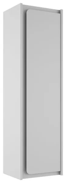 Colonna per mobile bagno Indico VISOBATH 1 anta P 28 x L 120 x H 34.5 cm grigio laccato mdf