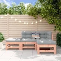 Set Salotto da Giardino 4 pz in Legno Massello di Douglas 3186506