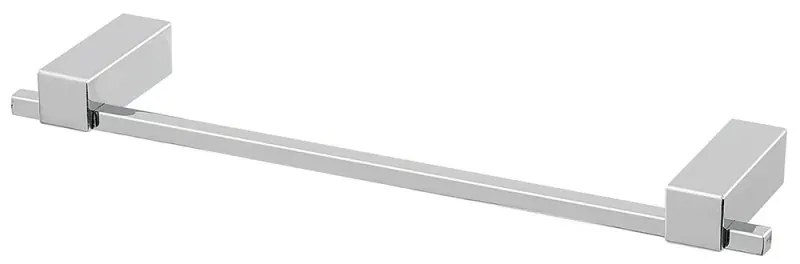 Porta asciugamani da parete 30 cm in acciaio cromato Unica