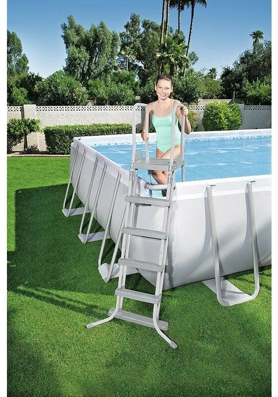 Piscina c/telaio Bestway 56623 power steel 956X488X132H