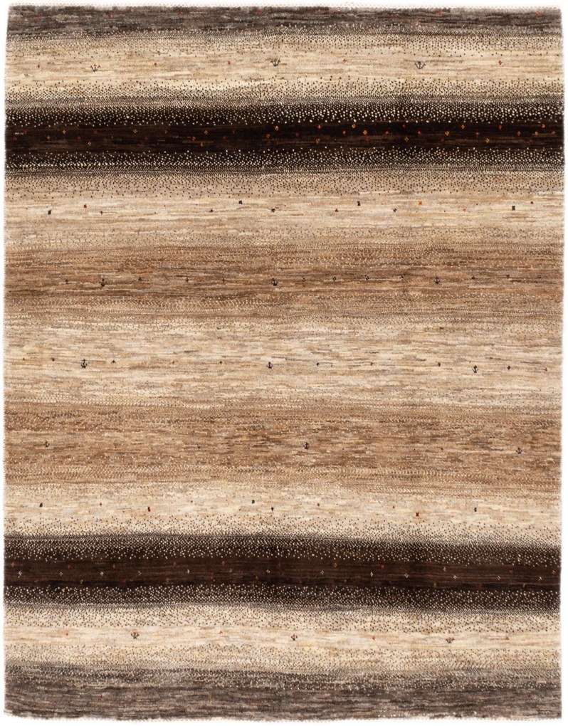 Loribaft Tappeto 190x150 Rosso (Iran) Annodato A Mano