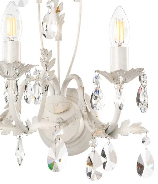 ONLI - Applique TERESA 3xE14/6W/230V bianco