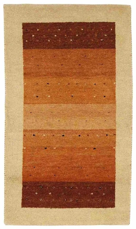 Gabbeh Tappeto orientale 90 x 170 Marrone (Indian) Annodato A Mano