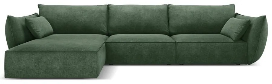 Divano angolare verde scuro (angolo sinistro) Vanda - Mazzini Sofas