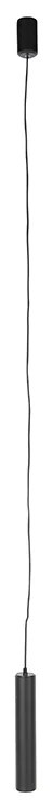 Lampada a sospensione di design nera - Tuba Small