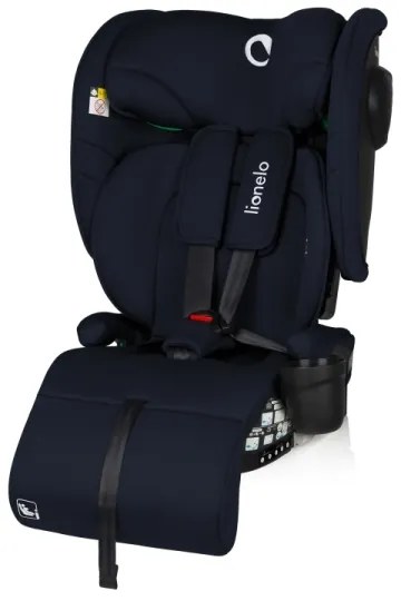 Lionelo - Seggiolino auto pieghevole NELLY i-Size 76-150 cm Blu Navy