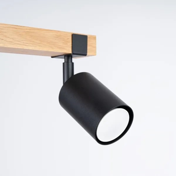 Sollux SL.1344 - Faretto FAGER 2xGU10/10W/230V nero