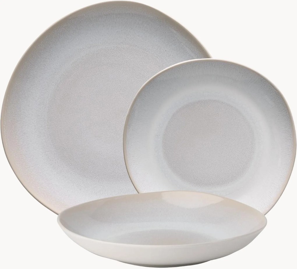 Servizio di piatti Gaya Elements, 4 persone, set da 12