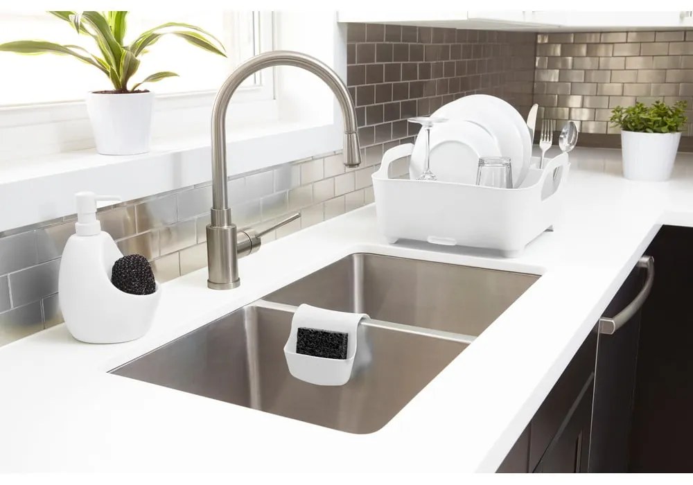 Dispenser per sapone bianco in ceramica 590 ml Joey – Umbra